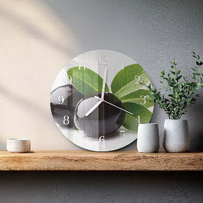 Reloj de pared redondo Aceitunas