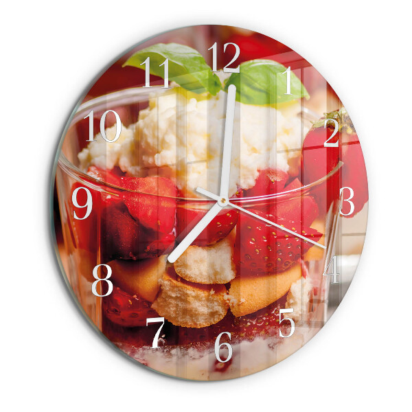 Reloj de pared redondo Fruta