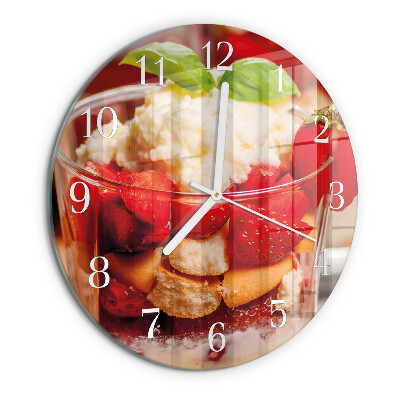 Reloj de pared redondo Fruta
