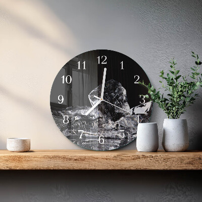 Reloj de pared redondo Cubitos de hielo