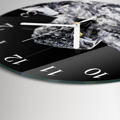 Reloj de pared redondo Cubitos de hielo