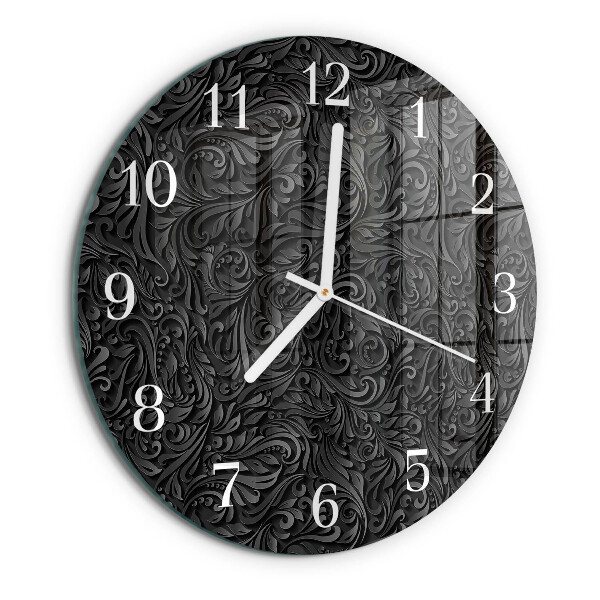 Reloj de pared redondo Patrón
