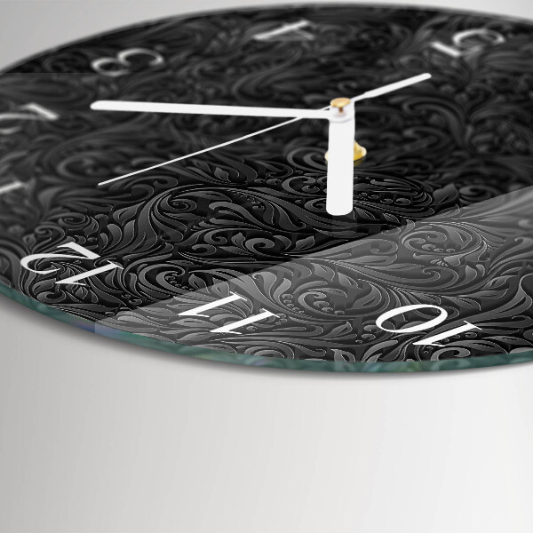Reloj de pared redondo Patrón