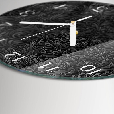 Reloj de pared redondo Patrón
