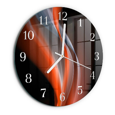 Reloj de pared redondo Ondas de luz