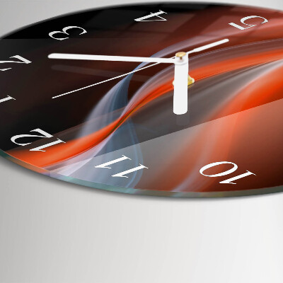 Reloj de pared redondo Ondas de luz