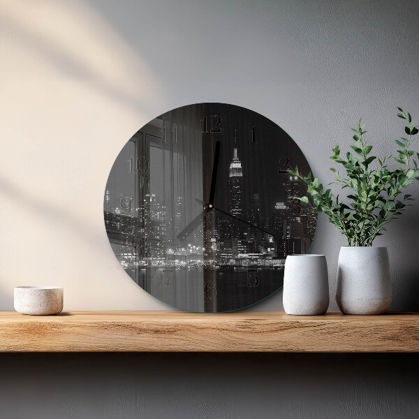 Reloj de pared redondo Horizonte