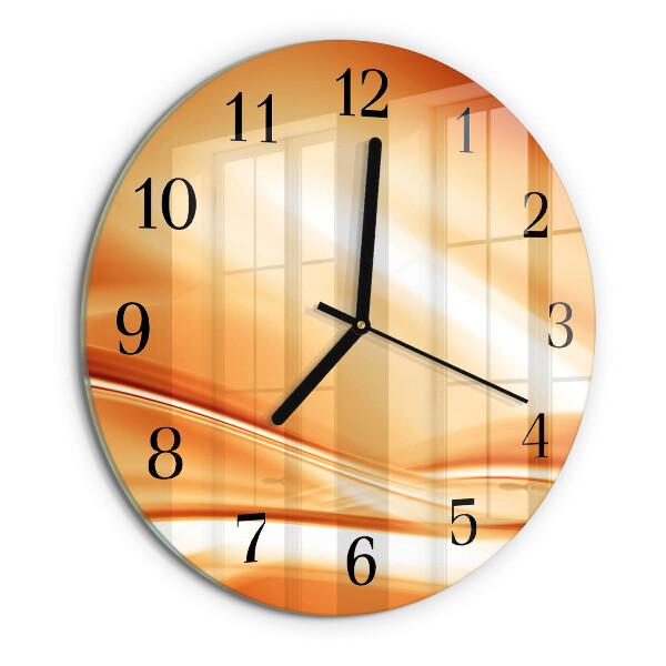 Reloj de pared redondo Abstracción