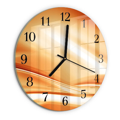 Reloj de pared redondo Abstracción