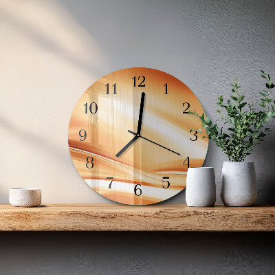 Reloj de pared redondo Abstracción