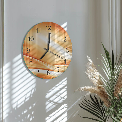 Reloj de pared redondo Abstracción