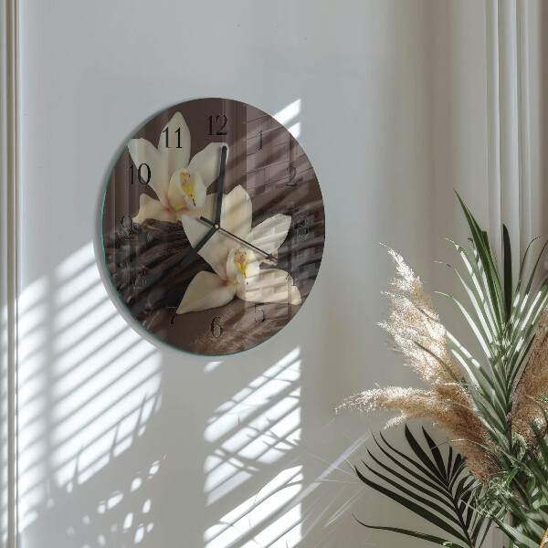 Reloj de pared redondo Vainilla