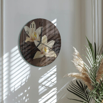 Reloj de pared redondo Vainilla