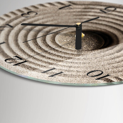 Reloj de pared redondo Piedra