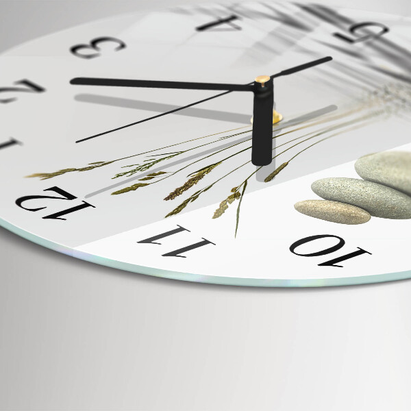 Reloj de pared redondo Piedras