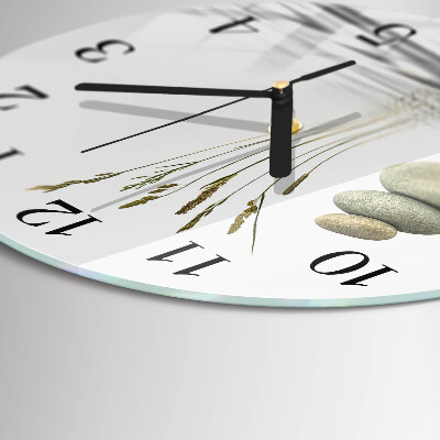 Reloj de pared redondo Piedras