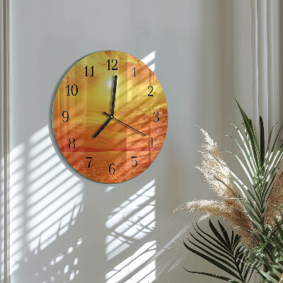 Reloj de pared redondo Soleado