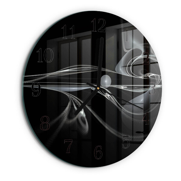 Reloj de pared redondo Abstracción