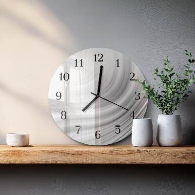 Reloj de pared redondo Abstracción