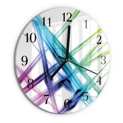 Reloj de pared redondo Abstracción