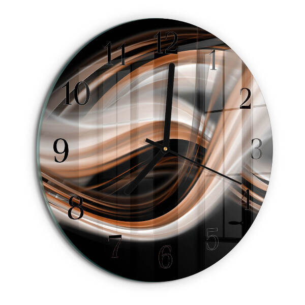 Reloj de pared redondo Arte abstracto