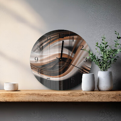 Reloj de pared redondo Arte abstracto