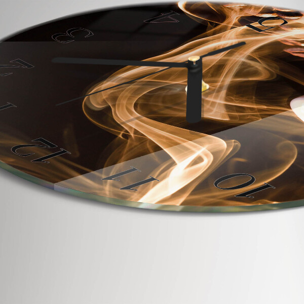 Reloj de pared redondo Taza de café