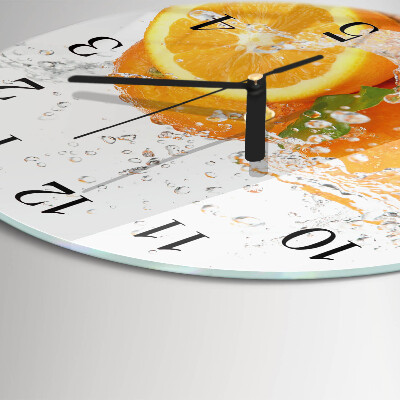 Reloj de pared redondo Naranjas