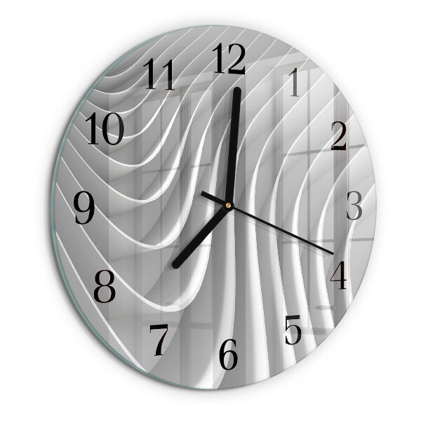 Reloj de pared redondo Abstracción