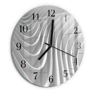 Reloj de pared redondo Abstracción