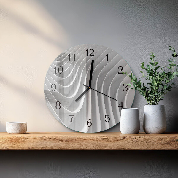 Reloj de pared redondo Abstracción