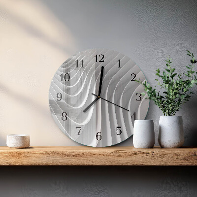 Reloj de pared redondo Abstracción