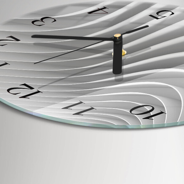 Reloj de pared redondo Abstracción