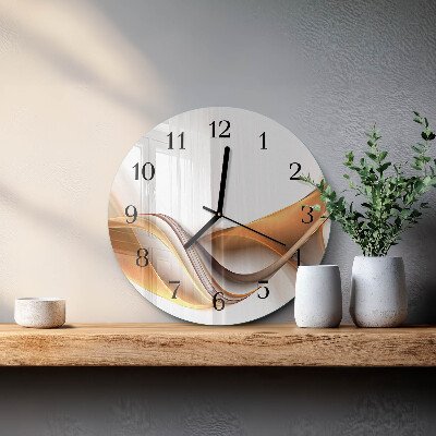 Reloj de pared redondo Abstracción