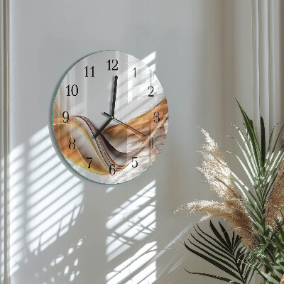 Reloj de pared redondo Abstracción