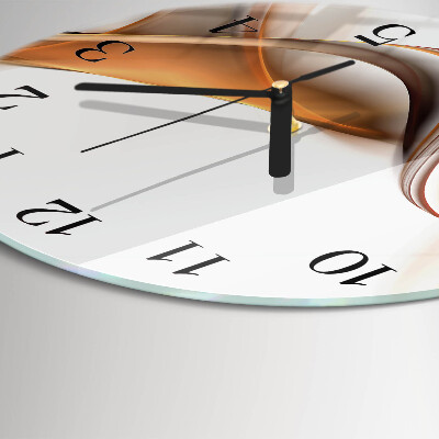 Reloj de pared redondo Abstracción