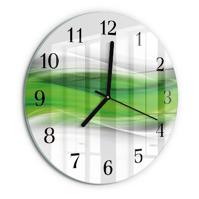 Reloj de pared redondo Abstracción