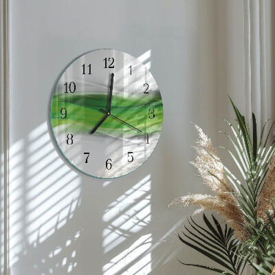 Reloj de pared redondo Abstracción