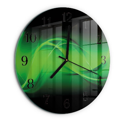 Reloj de pared redondo Abstracción