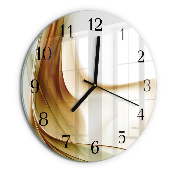 Reloj de pared redondo Abstracción
