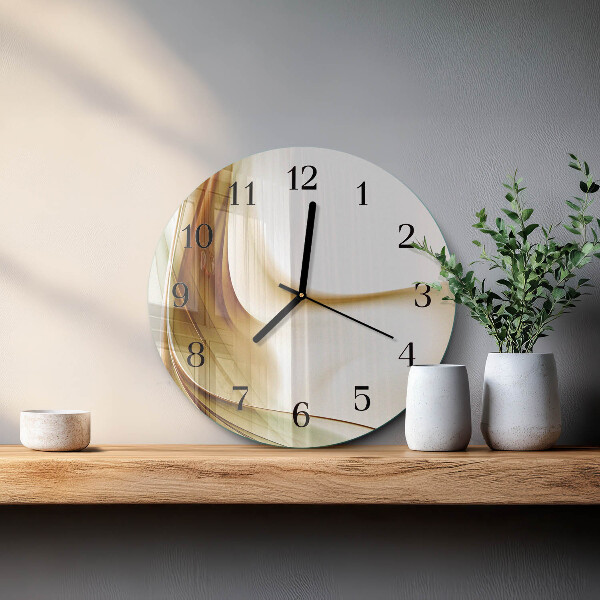 Reloj de pared redondo Abstracción
