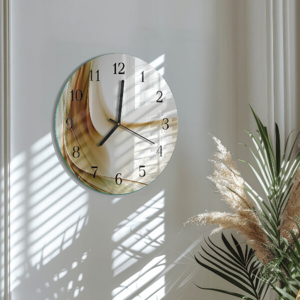Reloj de pared redondo Abstracción