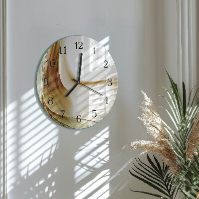 Reloj de pared redondo Abstracción