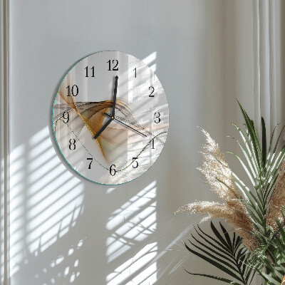 Reloj de pared redondo Abstracción