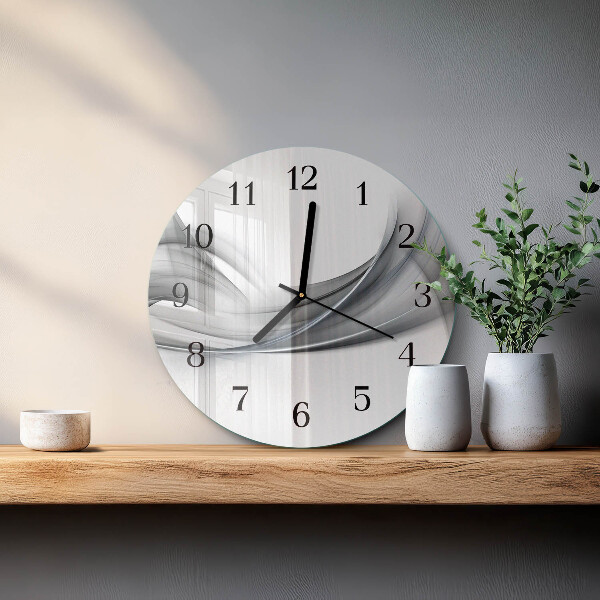 Reloj de pared redondo Abstracción