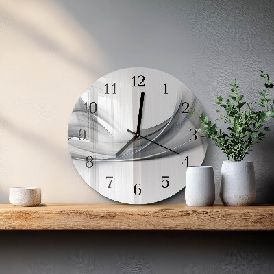 Reloj de pared redondo Abstracción
