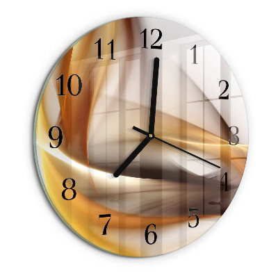 Reloj de pared redondo Abstracción