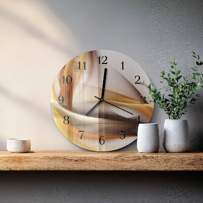 Reloj de pared redondo Abstracción
