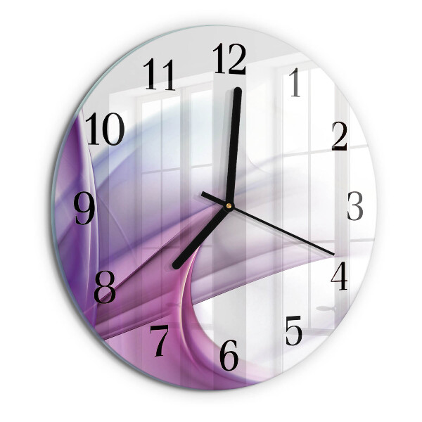 Reloj de pared redondo Abstracción