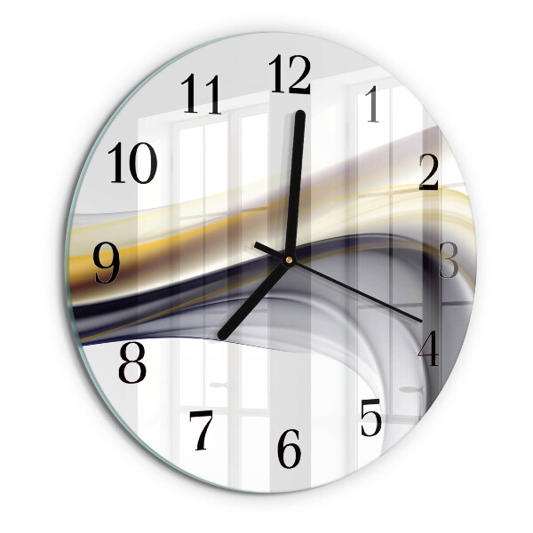 Reloj de pared redondo Abstracción